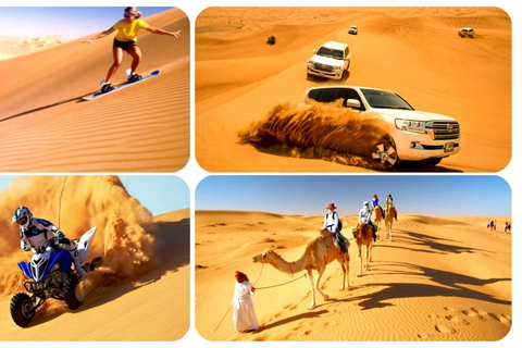 Doha - ett besök Ökensafari, sandboarding och besök i inlandshavet