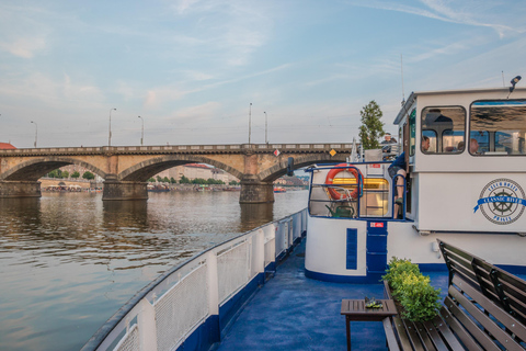 Praag: Panoramische rondvaart over de Moldau, 1 uur