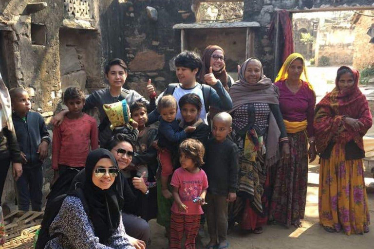 Jaipur: Village Jeep Safari in Open Jeeps