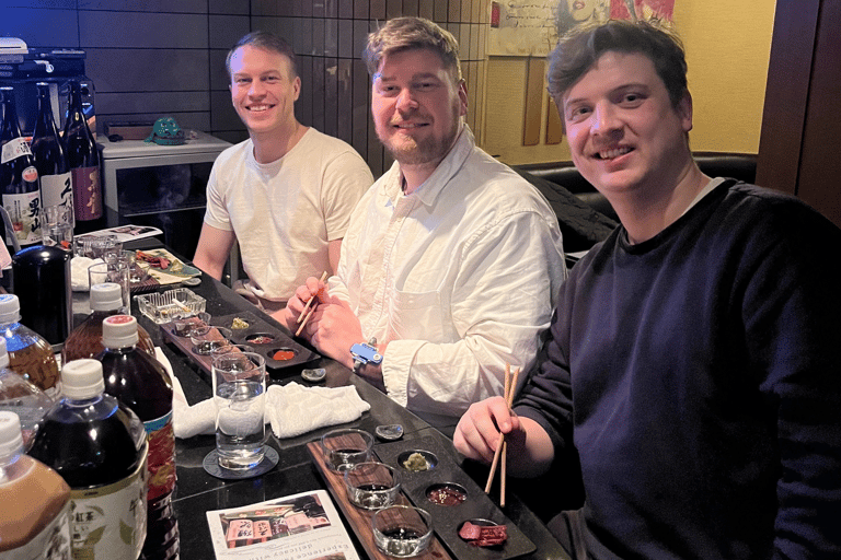 Experience Comparing Sake and Delicacies in shinjyuku