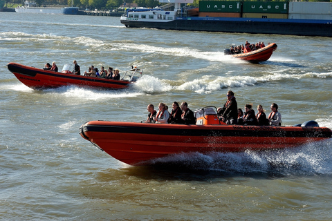 Rotterdam: RIB Speedboat Sightseeing Cruise 60-Minute Cruise