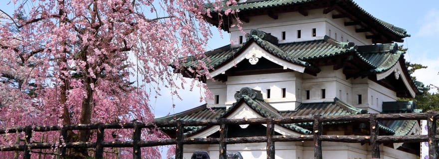 Aomori : excursion privée à Hirosaki pour les passagers de croisière