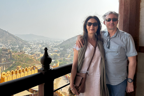 Jaipur: Full Day Sightseeing Tour by Private Car with Guide Jaipur Day Tour with Private car + Guide + Lunch