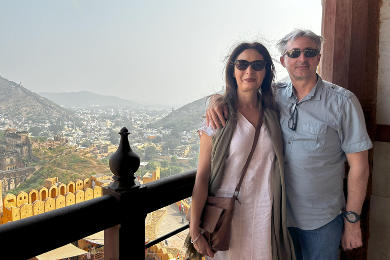 Jaipur: Full Day Sightseeing Tour by Private Car with Guide Jaipur Day Tour with Private car + Guide + Lunch