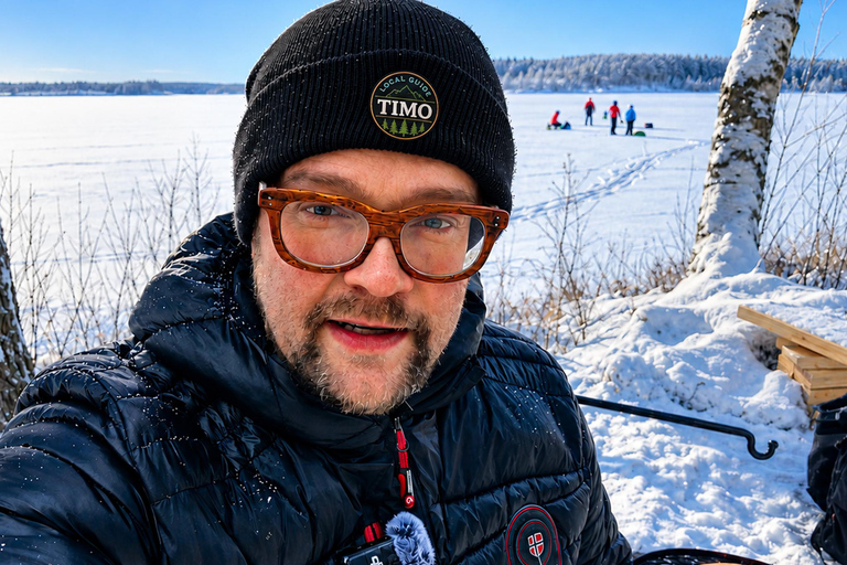 Rovaniemi: Authentic Ice Fishing with a Local Fisherman ⭐Ice Fishing Highlights |2h| Try Ice Fishing | Most Popular