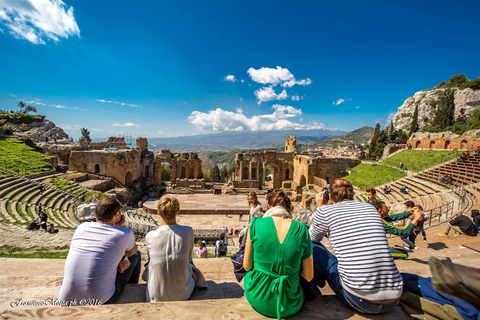 Ab Tropea: geführte Tour durch TaorminaAb Tropea: Führung durch Taormina