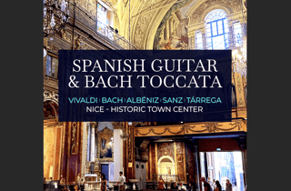 Ticket für das Konzert mit spanischer Gitarre & Bach in der Église St-Jacques