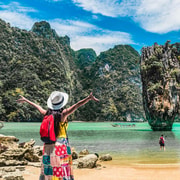 From Phuket: Phang Nga Bay and Canoeing Tour by Big Boat