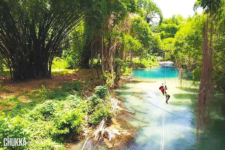 Ocho Rios : Aventure en zipline et tubing dans la vallée de la rivière Blanche