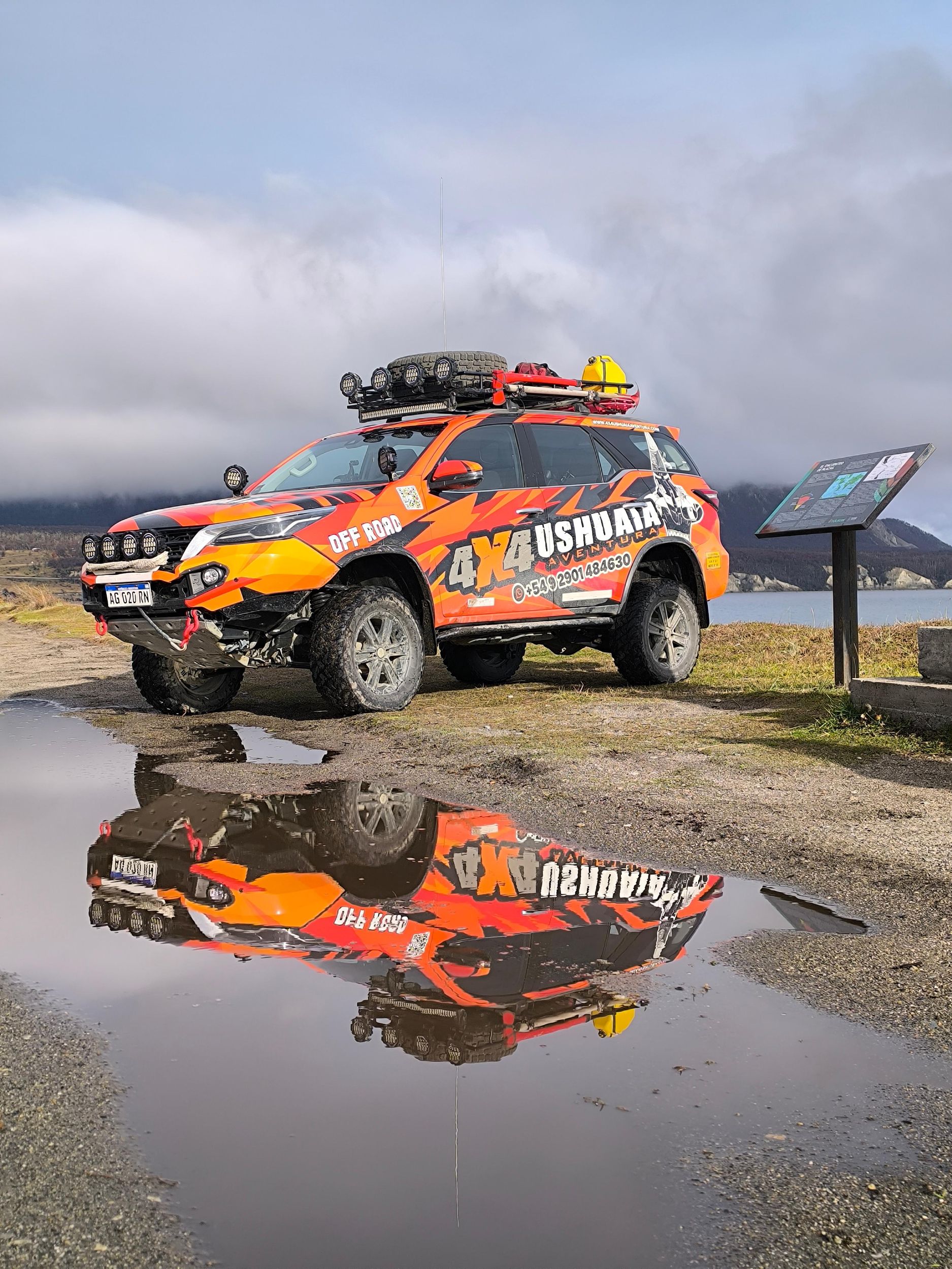 4x4 Ushuaia Aventura: Lagos Escondido y Fagnano.