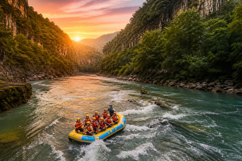 Zhangjiajie: Mengdong River Rafting Ticket with Transfer Rafting Ticket with Round-Trip Hotel Transfer