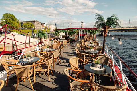 日落之旅：海门之行——拉脱维亚河流巡游日落之旅：海门河游轮之旅 - 拉脱维亚河流巡游