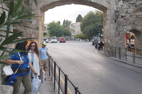 Excursión privada de un día a Rodas, Lindos y Siete Manantiales