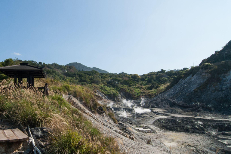 Taipei: Excursão de meio dia ao Parque Nacional YangmingshanTour não particular