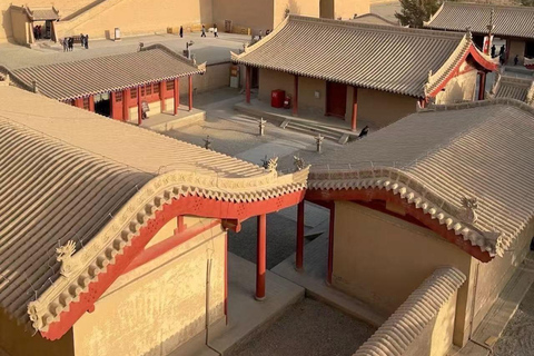 Jiayuguan Fort Entry Ticket with Photo Map
