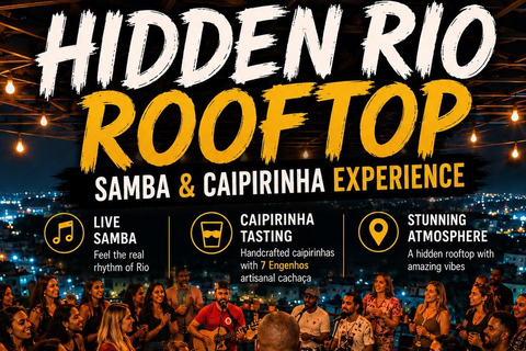 Hidden Rio Rooftop Samba Circle & Caipirinha Tasting
