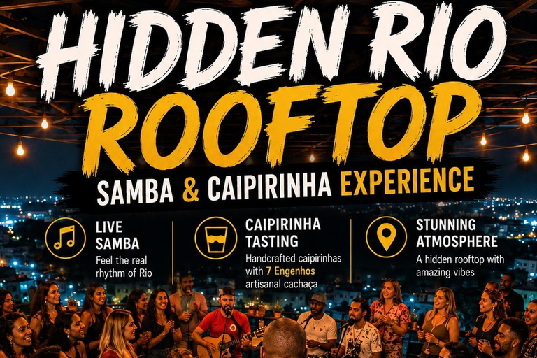 Hidden Rio Rooftop Samba Circle & Caipirinha Tasting