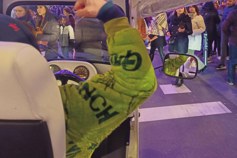 Madryt: &quot;Świąteczny Tuk Tuk. Luksusowe światła i radosna przejażdżka&quot;Dwie godziny świątecznej przejażdżki tuk-tukiem. Światła i radosna jazda