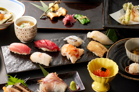 Exclusive 12-Course Omakase Sushi Experience in Osaka