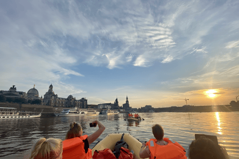 Dresden: Boat tour - From Heidenau to Dresden in an inflatable boat