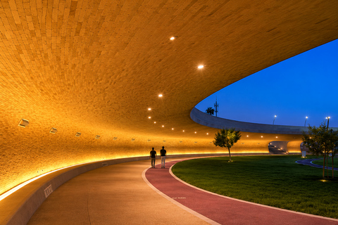 Doha: Oxygen Park Scenic Walk & Relaxation Tour