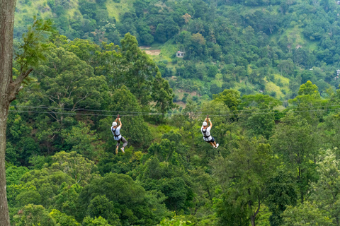 Pai: Ziplining w dżungli z 16 platformamiWycieczka prywatna bez transferu do hotelu