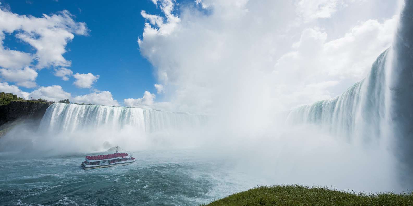 Niagara Falls: Boat Trip & Journey Behind the Falls Tour
