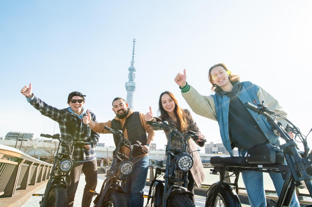 Tokyo: 3-hour Guided E-Bike Tour of the City's Hidden Gems