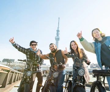 Tokyo: 3-hour Guided E-Bike Tour of the City's Hidden Gems