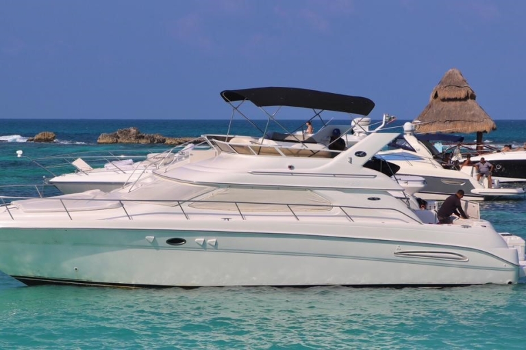 Ekskluzywny prywatny jacht Cancun żegluje po KaraibachEkskluzywny rejs jachtem po Cancun przez 6 godzin