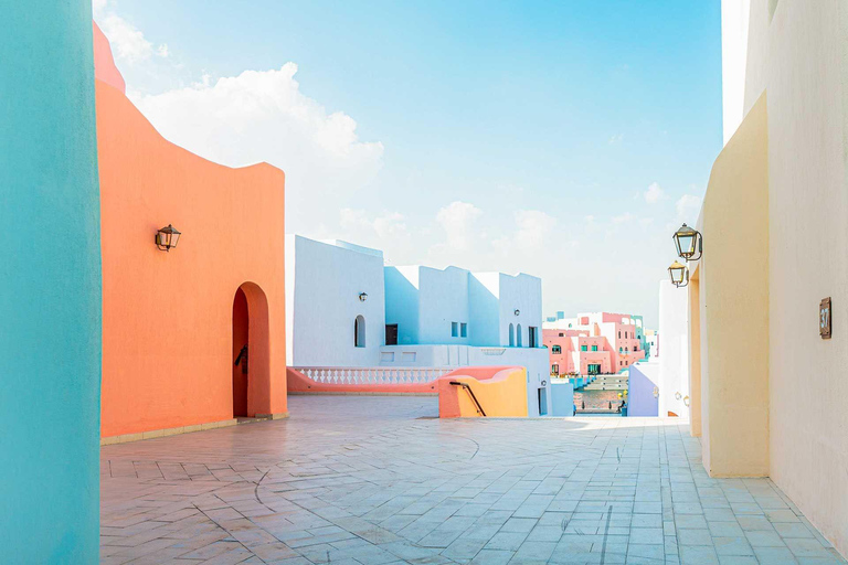 Doha in one day! Sightseeing Tour with Dhow Boat & Full Meal Doha in one day Sightseeing Tour with Dhow Cruise & Dinner