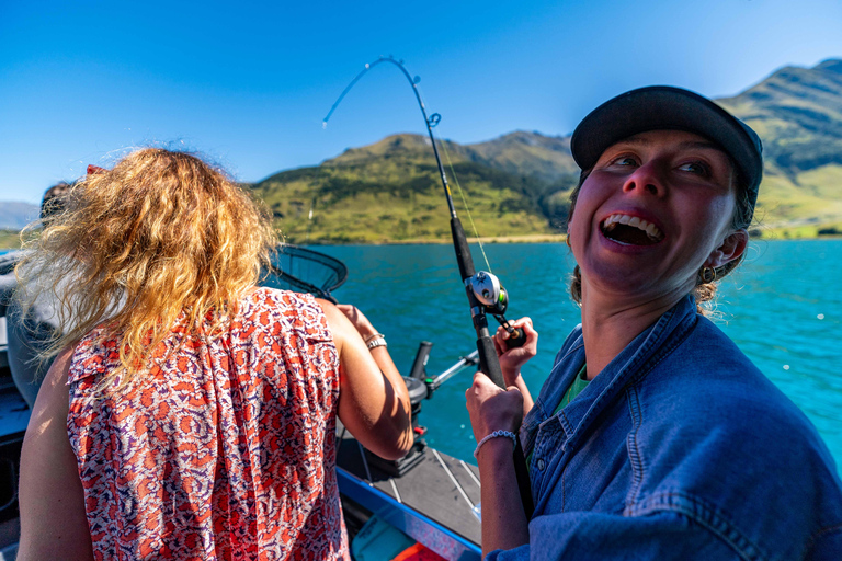 Lake Wakatipu: 3 Hour Fishing Adventure by Boat Private Tour
