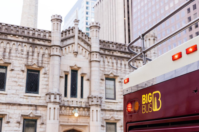 Chicago: Sunset Tour by Open-top Bus with Live Guide Panoramic Sunset Tour