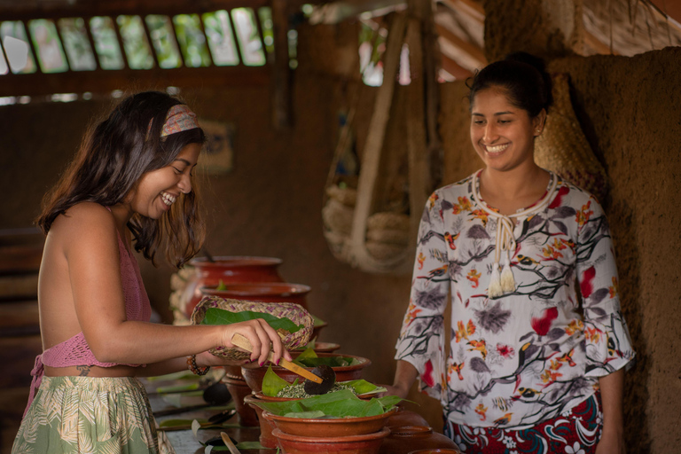 Polonnaruwa: Waterfalls, Village, Vedda Tour & Kandy Drop