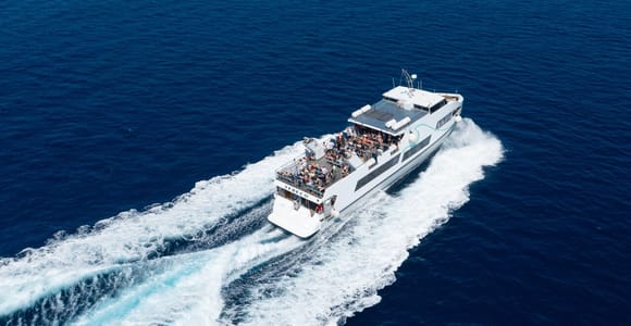From Lindos: Rhodes Old Town and Speedboat Trip to Symi