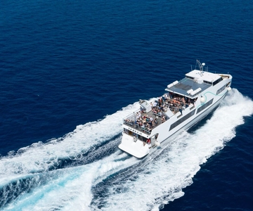 Von Lindos aus: Die Altstadt von Rhodos und die Fahrt mit dem Schnellboot nach Symi