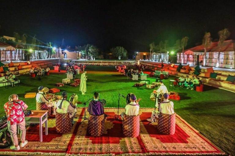 From Agadir : Berber Night Show with Moroccan Dinner