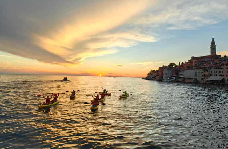 Rovinj, Porton Biondi Kayak sunset tour GetYourGuide