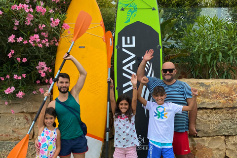 Stand Up Paddle Tour - Grottes et plongée en apnée