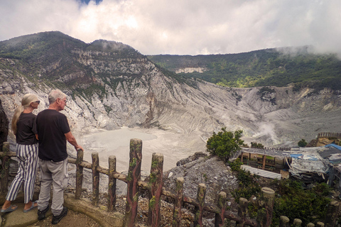 Bandung: Tour del vulcano Tangkuban Parahu e delle aree circostanti