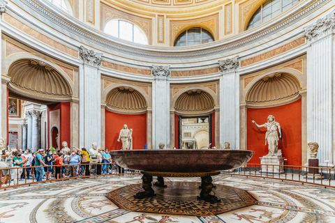 Rome : Visite du Vatican, de la chapelle Sixtine et de la basilique Saint-PierreVisite guidée en français