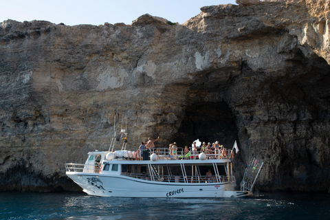 Mellieha: Two Bay Evening Cruise Including The Blue Lagoon