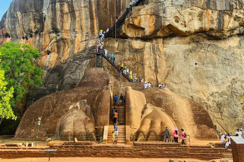 From Kandy: Dambulla to Sigiriya Day Trip By Car Kandy to Sigiriya Day Trip By Car (Private)