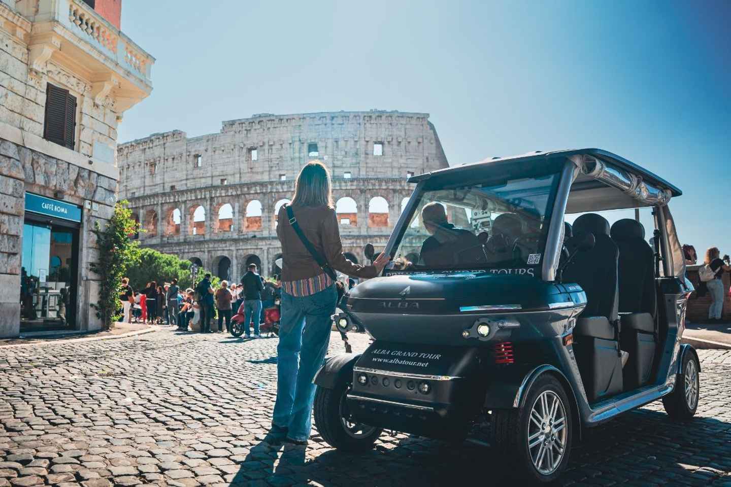 Rome: Private Golf Cart Tour