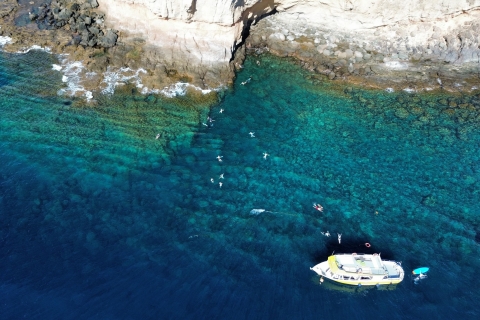 Z Puerto de Mogan: rejs łodzią i nurkowanie z rurkąPuerto de Mogan: Rejs łodzią i nurkowanie z rurką