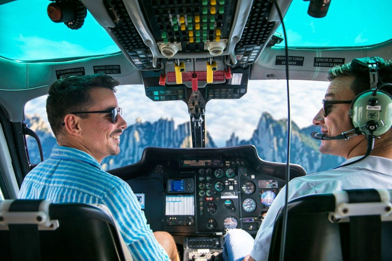 Barcelona and Montserrat Helicopter Flight