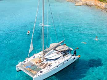 Agios Nikolaos: Spinalonga und Kolokytha Katamaran mit Mahlzeit