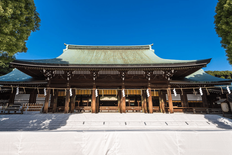 Tokyo-resan Shibuya Rundvandring med en lokal guide, Meiji Shrine