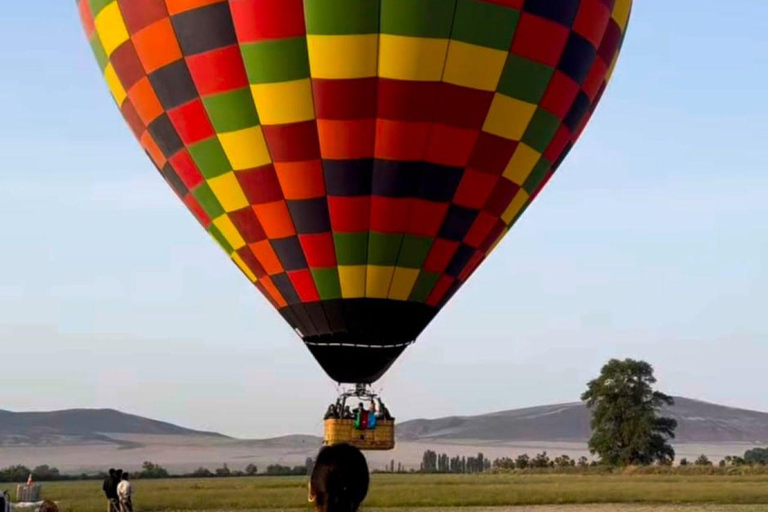 From Baku: Hot Air Balloon, Zipline, and Off-Road Adventure