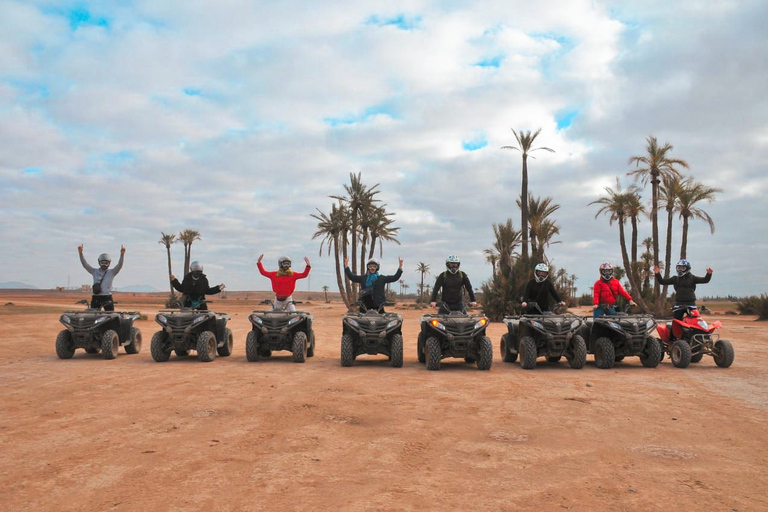 Från Marrakech: Kamelritt, fyrhjuling och spa - heldagsutflyktHel dags utflykt med kamelridning, fyrhjuling och spa